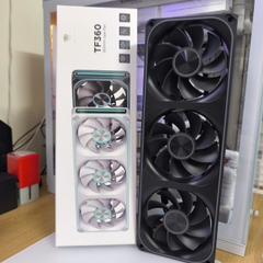 QUẠT TẢN NHIỆT JUNGLE LEOPARD TF360 ARGB BLACK REVERSE (MÀU ĐEN/ CÁNH NGƯỢC)