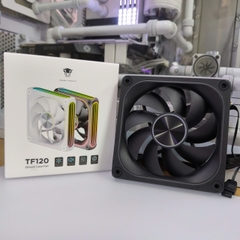 QUẠT TẢN NHIỆT JUNGLE LEOPARD TF120 ARGB BLACK REVERSE (MÀU ĐEN/ CÁNH NGƯỢC)