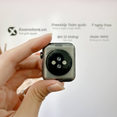 Apple Watch Series 3 nhôm 42mm Cũ GPS Đen -98K-BH 12 tháng- CZJ5X4