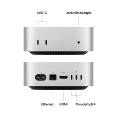 Mac mini M4 32GB 256GB Mới (Mac Mini 2024)