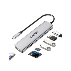 Hub chuyển type c 7 in 1