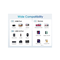 Hub chuyển type c 7 in 1