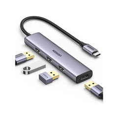 Hub chuyển type c to 4 USB