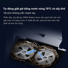 Robot hút bụi Ecovacs T50 Pro Omni – Phiên bản tự động cấp xả nước - Bản Quốc Tế