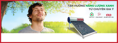 MÁY NƯỚC NÓNG NĂNG LƯỢNG MẶT TRỜI ARISTON ECO TUBE 116L, 132L, 150L, 175L, 200L, 250L, 300L