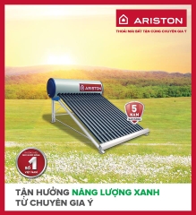 MÁY NƯỚC NÓNG NĂNG LƯỢNG MẶT TRỜI ARISTON ECO TUBE 116L, 132L, 150L, 175L, 200L, 250L, 300L