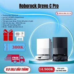 Roborock Qrevo C Pro - Quốc Tế