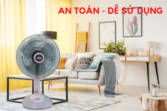 Quạt Bàn Benny BFT-46-Grey