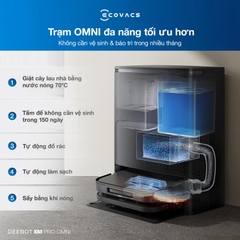 Ecovacs Deebot X5 Pro Omni – Bản Quốc Tế