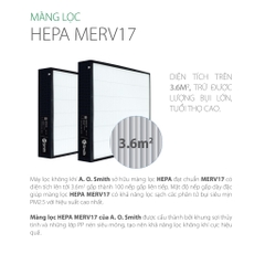 Máy Lọc Không Khí A.O.Smith KJ420F-B01