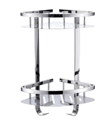 Kệ góc 2 tầng Inox SUS304