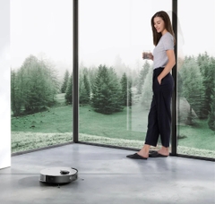 Robot hút bụi lau nhà Ecovacs Deebot X1 Omni – DEX11 – Xám/Đen (Quốc Tế)