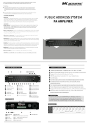 Amply Phân Vùng PT-280