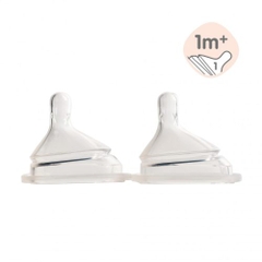 Bộ 2 Núm ti Hegen size S số 1 từ 1 – 3 tháng Fullbox