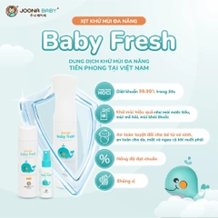 Xịt Khử Mùi Đa Năng Baby Fresh Cỡ To 300ml Chai 2025 – Xịt Khử Mùi Phòng Quần Áo Đồ Chơi Bé Sơ Sinh An Toàn Hương Tươi Mát Không Hóa Chất Độc Hại Chính Hãng Giá Rẻ