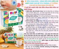 🌟 SỮA CHUA DỪA - VÁNG SỮA DỪA HỮU CƠ HIPP PHÁP CHO BÉ TỪ 6 THÁNG, LÝ TƯỞNG CHO BÉ DỊ ỨNG ĐẠM SỮA BÒ! 🌟