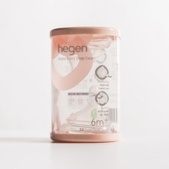 Bộ 2 Núm ti Hegen size L số 3 trên 6 tháng Fullbox
