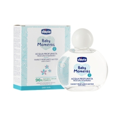 🌸 NƯỚC HOA HƯƠNG TỰ NHIÊN CHICCO 0M+ 100ML – MÓN QUÀ THƠM MÁT CHO BÉ YÊU 🌸