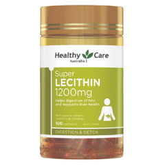 Mầm đậu nành Super Lecithin Healthy Care 100 viên điều hòa nội tiết cải thiện sức khỏe sinh lý nữ