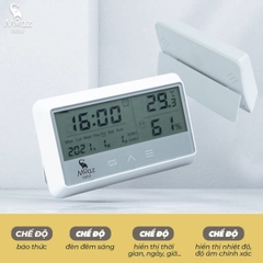 Nhiệt ẩm kế đa năng Moaz BéBé MB - 027