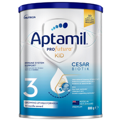 Sữa bột Aptamil Profutuna Cesarbiotik số 3 New Zealand 800g dành cho bé trên 2 tuổi