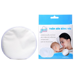Miếng lót thấm sữa bằng vải giặt được Goodmama (8 miếng)
