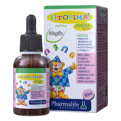 Siro Hỗ Trợ Phát Triển Não Bộ, Tốt Cho Mắt FITOBIMBI OMEGA JUNIOR, Omega Thực Vật Chai 30ml