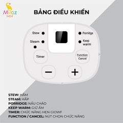 Nồi nấu chậm đa năng cao cấp Moaz BéBé MB – 060