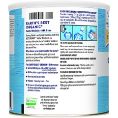 Sữa Bột Earth’s Best Organic Toddler Milk Drink Powder 595g Cho Bé Trên 12 Tháng