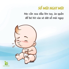 DẦU TRÀM BẢO NHIÊN KHÔNG LO BÉ ỐM VẶT