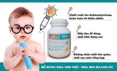 Viên Bổ sung dầu cá DHA cho bé của Úc Bio Island DHA Kids 60 viên