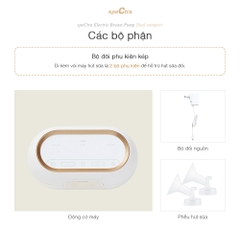 Máy Hút Sữa Đôi/Kép Spectra Dual Compact (Bảo Hành 24 Tháng)