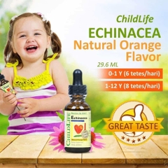 Siro Tăng Đề Kháng Và Miễn Dịch Childlife Echinacea Dạng Giọt