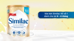 Sữa Bột Similac Số 1 Dinh Dưỡng 5G 400g (0-6 Tháng)