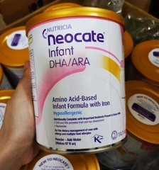 SỮA BỘT NEOCATE DHA MỸ DÀNH CHO BÉ DỊ ỨNG ĐẠM SỮA BÒ 400G.