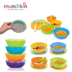 BỘ 4 BÁT CÓ NẮP + 2 THÌA MUNCHKIN