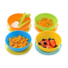 BỘ 4 BÁT CÓ NẮP + 2 THÌA MUNCHKIN