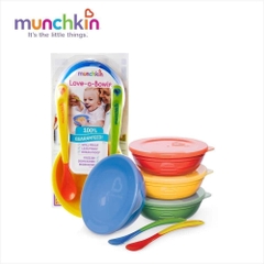 BỘ 4 BÁT CÓ NẮP + 2 THÌA MUNCHKIN