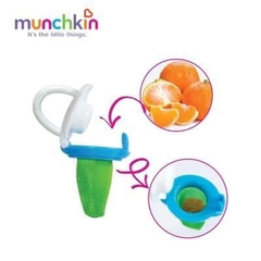 TÚI LƯỚI  CÓ NẮP ĐẬY ĂN CHỐNG HÓC MUNCHKIN CHO BÉ