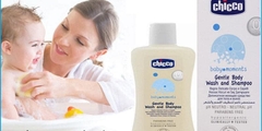 Sữa Tắm Gội Chicco Chiết Xuất Yến Mạch 0M+ (200ml - 500ml)