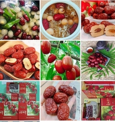 TÁO ĐỎ HÀN QUỐC SẤY KHÔ HỘP 1KG LOẠI 1