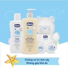 Sữa Tắm Gội Chicco Chiết Xuất Yến Mạch 0M+ (200ml - 500ml)