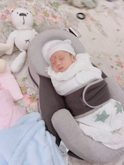 GỐI ĐỆM NGỦ 3 IN 1 BABYMOOV PLUS PHÁP CAO CẤP CHỐNG TRÀO NGƯỢC