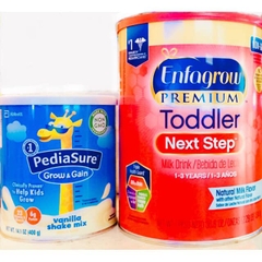 Sữa bột Enfagrow Premium Toddler 907g - 1.04KG nắp đỏ dành cho bé trên 1 tuổi hàng chuẩn Mỹ