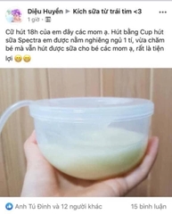 Bộ 2 cúp hút sữa rảnh tay Spectra Hàn Quốc 24mm/28mm