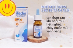 Nhỏ mũi iliadin 0.01% 5ml cho bé