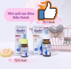 Nhỏ mũi iliadin 0.01% 5ml cho bé