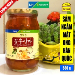Hồng Sâm Ngâm Mật Ong Hàn Quốc 580g