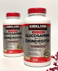 Viên uống Glucosamine Chondroitin Sulfate 220 Viên - Hỗ Trợ Xương Khớp, Giúp Xương Chắc Khỏe