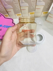Bình Sữa Pigeon Soft Touch PPSU Plus thế hệ III Nội Địa Nhật 240ml Bé Từ 3M